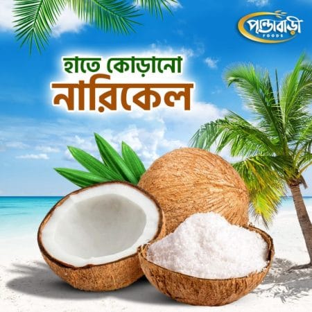 হাতে কোরানো নারিকেল | Homemade Coconut Flacks
